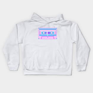 Trans Pride Cassette Kids Hoodie